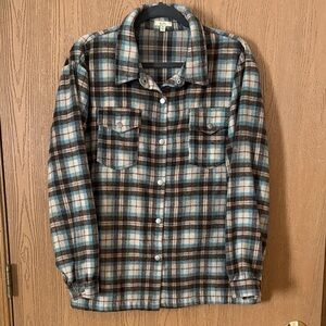 Plaid Flannel Shirt/Shacket